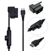 AOTAI OBDII macho a HDMI macho interfaz Monitor Cable enchufe para Edge CS2 CTS2 CTS3 lector de código