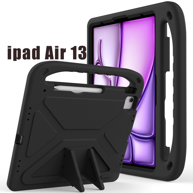 3 in 1 Rugged Heavy Duty Shockproof EVA Tablet Case for Ipad Air 13 10 Generation 2024 10th Gen 11 Inch Cover Case
