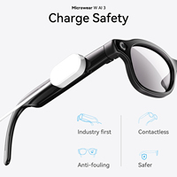 Nuevas Gafas Inteligentes con Cámara 4K HD y WiFi para Reproductor de Música, Grabación Manos Libres, Ciclismo, Correr, Vlog, Auriculares de Oreja Abierta