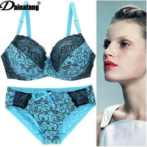 Conjunto <span class=keywords><strong>de</strong></span> Lencería Sexy <span class=keywords><strong>de</strong></span> Estilo Gótico Europeo y Americano <span class=keywords><strong>para</strong></span> Mujer, Talla Grande, Estampado, Media Copa, Transpirable y Moderno - Product Image 4