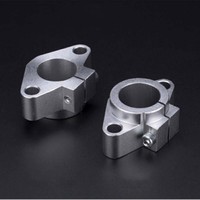 Support de tige linéaire verticale et horizontale en aluminium MISSDAKE SK SHF, support de fixation, tailles 8 10 12 13 16 20 25 30