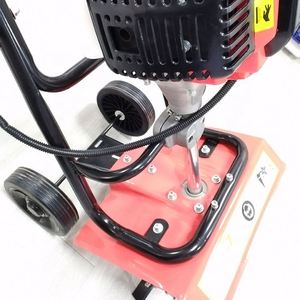 Mini Gasoline Tiller Scarifier Small Rotary Garden <b>Vegetable</b> Cultivator High Productivity for Agricultural <b>Soil</b> Turner Farm Use - Product Image 2