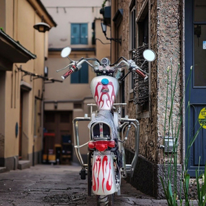 HondaRetro HarleyDog 125cc, <span class=keywords><strong>Mini</strong></span> <span class=keywords><strong>moto</strong></span> rétro élégante pour les trajets quotidiens, <span class=keywords><strong>moto</strong></span> de rue à essence - Product Image 5