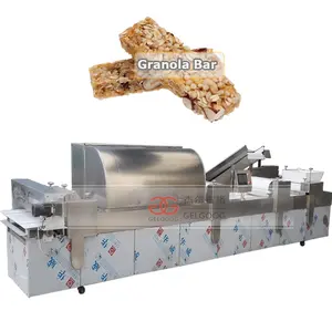 Small Peanut Chikki Candy Cutting Rice Protein Making Equipment Granola Bar Cutter Machine