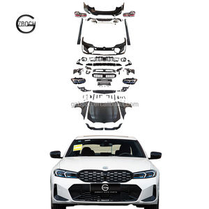 Kit de carrocería <span class=keywords><strong>F30</strong></span> a G20 LCI para <span class=keywords><strong>BMW</strong></span> 3 Series <span class=keywords><strong>F30</strong></span> F35 actualización 2023 G20 G28 MT parachoques de coche guardabarros capó falda lateral faros luces traseras - Product Image 1