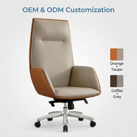 Chaises de bureau modernes pour visiteurs et cadres, assorties au bureau de direction, avec mécanisme multifonctionnel pour usage en bureau ou hôtel
