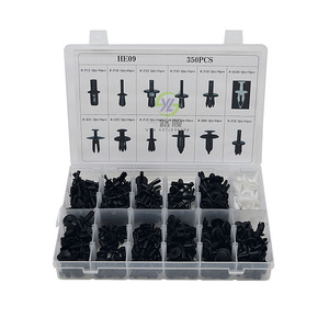 Smooth Sailing 350Pcs Universal Nylon <b>Car</b> Body <b>Clips</b> HE09 Auto Fastener Kit for Vehicle Parts Repair - Product Image 1