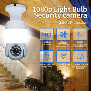 D5 E27 Light Bulb WIFI Camera Motion Detection Indoor 2MP PTZ <strong>Security</strong> Camera IP <strong>Cameras</strong> Night Vision V380 PRO - Product Image 5