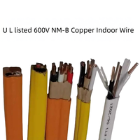 Kabel NM-B 600V 10/3 12/2 Tanpa Selubung Logam, Kabel Tanah 14/2, Kabel Listrik