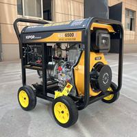 Hot Selling Trailer Typ Generator Leistung Mobile Diesel generatoren Luft kühlsystem 30KW Tragbarer Generator