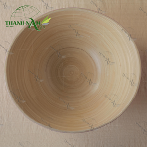 Sustainable Modern <b>Bamboo</b> <b>Bowl</b> Set Customized Color for Home Dining Perfect for Serving Fresh Foods and Snacks - Product Image 4