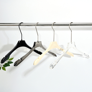 ชุดไม้แขวนเสื้อพลาสติกอะคริลิคสีดำสำหรับเด็ก - Product Image 6