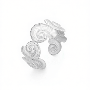 Amy Amy Fashion <b>Cuff</b> <b>Bracelet</b> B1006 <b>Silver</b> Plated Alloy Vintage Women's Jewelry Gift - Product Image 1