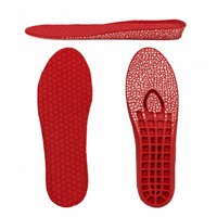 Semelles intérieures confortables en PU, personnalisables en gros, respirantes, amortissantes, antidérapantes pour chaussures de sport homme et femme
