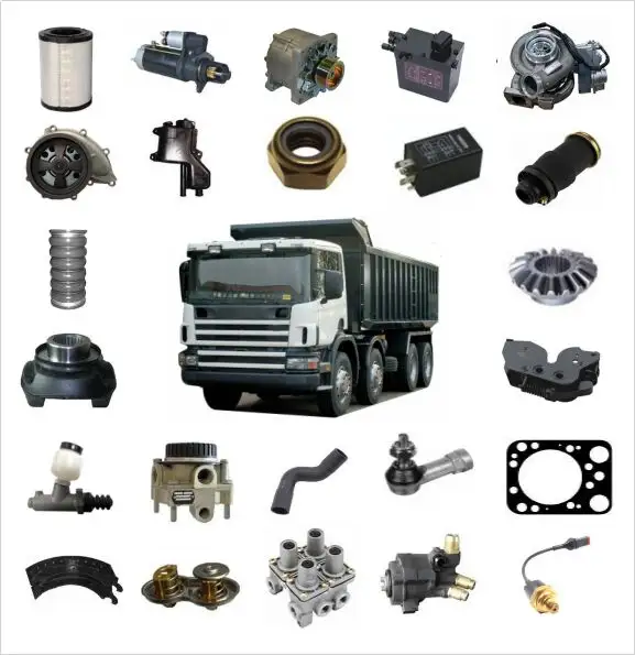 Truck Spare Parts for MERCEDES BENZ / SCANIA / VOLVO / MAN / RENAULT / DAF / IVECO over 10000 items heavy duty