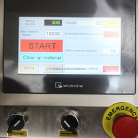 Machine de remplissage automatique de poudre à vis sans fin pour lait en poudre, formule infantile, cosmétiques, ligne de remplissage et de dosage de bouteilles
