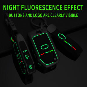 Housse de protection pour clé de voiture pour <span class=keywords><strong>Kia</strong></span>, compatible avec les modèles 2019 K3 KX3 K5 KX5, Sportage Sportage R Optima Telluride Seltos Xceed, accessoires - Product Image 5