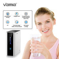 Système de purification d'eau intelligent à débit élevé avec commande vocale, système d'osmose inverse RO, filtre moulé monobloc, machine à eau potable directe pour la maison