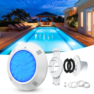 260mm 25W 35W Remplissage de résine Illumination sous-marine Changement de couleur IP68 Étanche Lumière de piscine LED pour piscine extérieure - Product Image 1