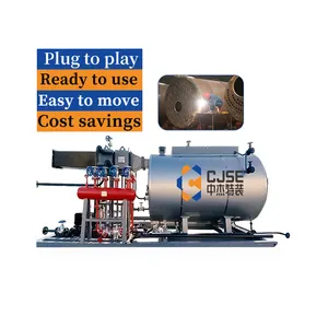 CJSE Hot Sale WNS Oil Fired Gas Fired Hot Water Boiler Gas Commercial Hot Water Boiler For Guesthouse