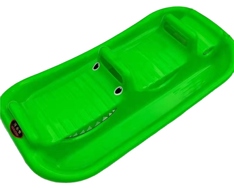 Пластиковая Лыжная доска, Снежная пластина, металлический скутер для взрослых и детей