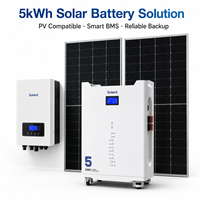 Batterie lithium-ion 5 kWh 100 Ah CAN, 15 unités en connexion parallèle, performances fiables, garantie 10 ans, directement de l'usine.