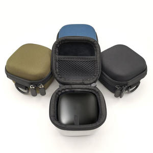 Estuche DE TRANSPORTE DE VIAJE Kimear EVA al por mayor, bolsa de almacenamiento para <span class=keywords><strong>Beats</strong></span> <span class=keywords><strong>Powerbeats</strong></span> <span class=keywords><strong>Pro</strong></span> Fit <span class=keywords><strong>Pro</strong></span>, estuche para auriculares, estuche organizador negro - Product Image 1