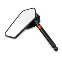 Rétroviseur de moto CNC universel à fixation sur guidon pour moto sportive et scooter