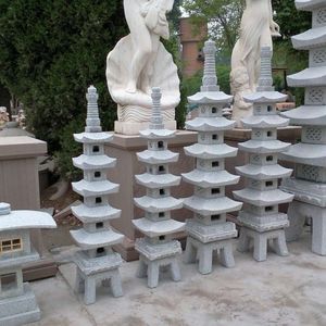 Granieten Japanse Stijl Tuin Stenen Lantaarn Outdoor Decoratie Lantaarn - Product Image 1