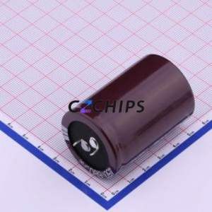 Condensateur électrolytique en aluminium à encliquetage EKMR451VSN681MA50S, composant traversant (THT), D35xL50mm 680uF 20% 450V 10mm - Product Image 2