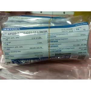 Sensor de deformación Kyowa KFGS-2-350-D31-11L3M3R para medición de precisión, fabricado en Japón - Product Image 2
