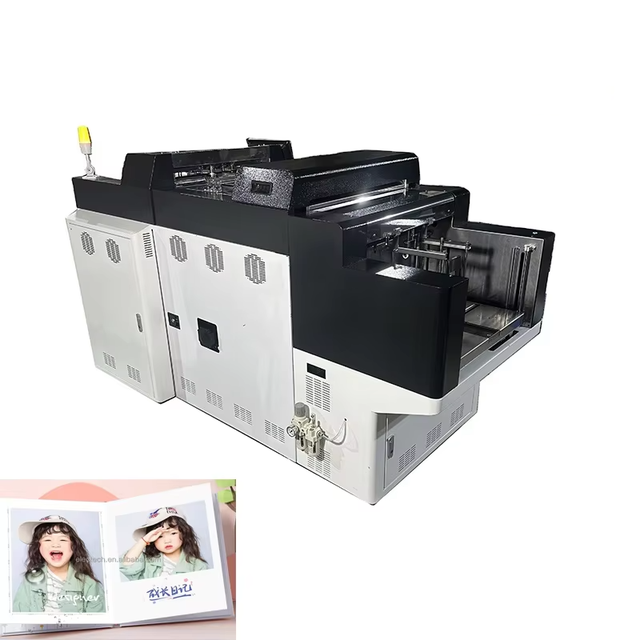 Automatic Digital Layflat Photobook Binding Maker Machine All in One Wedding Album Children Baby Photo Book Album Making Machine