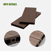 Planche de terrasse en composite bois-plastique avec gaufrage 3D imitation bois, imperméable, anti-UV, revêtement composite bois-plastique WPC