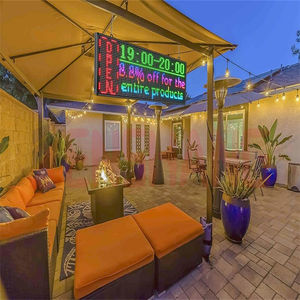Impermeabile a buon mercato prezzo piccolo esterno <span class=keywords><strong>Led</strong></span> segnaletica di bordo fuori porta porta porta digitale a <span class=keywords><strong>Led</strong></span> segno per ufficio ristorante di benvenuto nome del negozio - Product Image 6