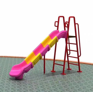 Toboggan aquatique pour enfants et adultes, toboggan terrestre en fibre <span class=keywords><strong>de</strong></span> verre et plastique, personnalisable. - Product Image 3