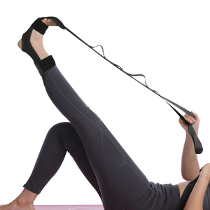 Estirador de fascia, por fin flexible, correa de yoga, banda para estirar los pies, estirador de piernas para rehabilitación de hemiplejia por accidente cerebrovascular - Product Image 1