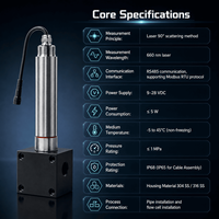 Sonde de turbidité numérique avec sortie RS485 Modbus-RTU 4-20 mA, sonde submersible IP68