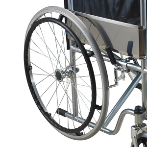 Sedia a Rotelle AOLIKE ALK809E in Acciaio Pieghevole Confortevole Economica al Prezzo di Fabbrica - Product Image 6