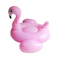 Flotteurs gonflables pour piscine, personnalisés, en PVC écologique rose flamant, épaisseur 0,25 mm, 175x175x125 cm, utilisation en extérieur, certifiés CE