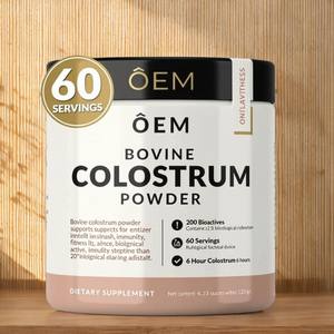 OEM/ODM 100% saf sığır Colostrum, 3rd parti test, bağırsak sağlık, bağışıklık, ve enerji, 6-Hour Colostrum toz takviyesi - Product Image 2
