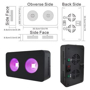 ליווידה 2025 <span class=keywords><strong>500w</strong></span> cob הוביל לגדול לגדול אור ופרח מנורת צמח אינפרא אדום עם fnas ו רדיאטור - Product Image 4