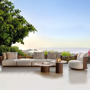 Outdoor <b>Rattan</b> <b>Sofa</b> Combination Resort Homestay Courtyard Garden Leisure Furniture Sun Room Outdoor Terrace <b>Rattan</b> Chair - Product Image 3