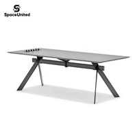 Bureau de direction de luxe en bois, design moderne, mobilier de bureau, vente en gros d'usine SpaceUnited