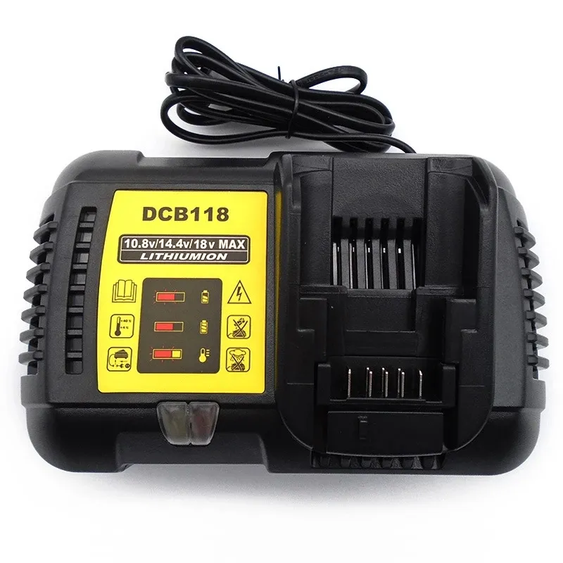 Зарядное устройство для литиевых батарей Dewalt DCB102 DCB204 DC9310 DC9320 DCB112 DCB118 DCB102 DCB104