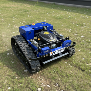 Mini-tracteur robot agricole haute performance CE EPA personnalisé à braquage zéro, mini-tondeuse télécommandée intelligente à essence - Product Image 5