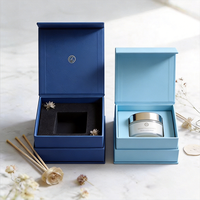 Boîtes en papier d'emballage cadeau avec couvercle magnétique, impression UV de logo sur mesure, de haute qualité, pour huiles essentielles, cosmétiques, parfums, bijoux