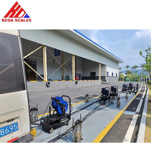 Keda Cân Nhiệm Vụ Nặng Nề 100ton Xe Tải Quy Mô Sử Dụng Cho Rác Tái Chế Ngành Công Nghiệp Kỹ Thuật Số Cầu Cân Xe Có Trọng Lượng Quy Mô - Product Image 2