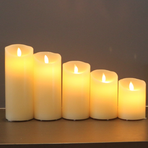 Tùy chỉnh kích thước có thể tái chế Flameless <span class=keywords><strong>Led</strong></span> nến với từ xa thực tế nhựa <span class=keywords><strong>LED</strong></span> nến với bộ đếm thời gian - Product Image 4