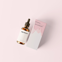 Coffret d'échantillons de parfum pour voiture à base d'huiles essentielles, biodégradable et recyclable, avec gaufrage et pelliculage mat, emballage élégant en boîte en papier