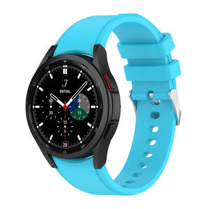 สายนาฬิกาซิลิโคนสำหรับ <span class=keywords><strong>Samsung</strong></span> Galaxy Watch,อุปกรณ์เสริมสร้อยข้อมือนาฬิกาสปอร์ตแบบปลดเร็วขนาด20มม. 42มม./46มม. สำหรับ <span class=keywords><strong>Samsung</strong></span> Galaxy Watch - Product Image 4